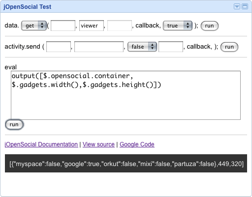 OpenSocial jQuery plugin - jOpenSocial