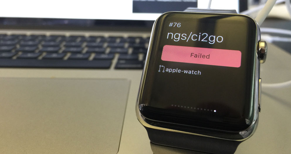 Apple Watch で使える @circleci クライアントをリリースしました ⌚️