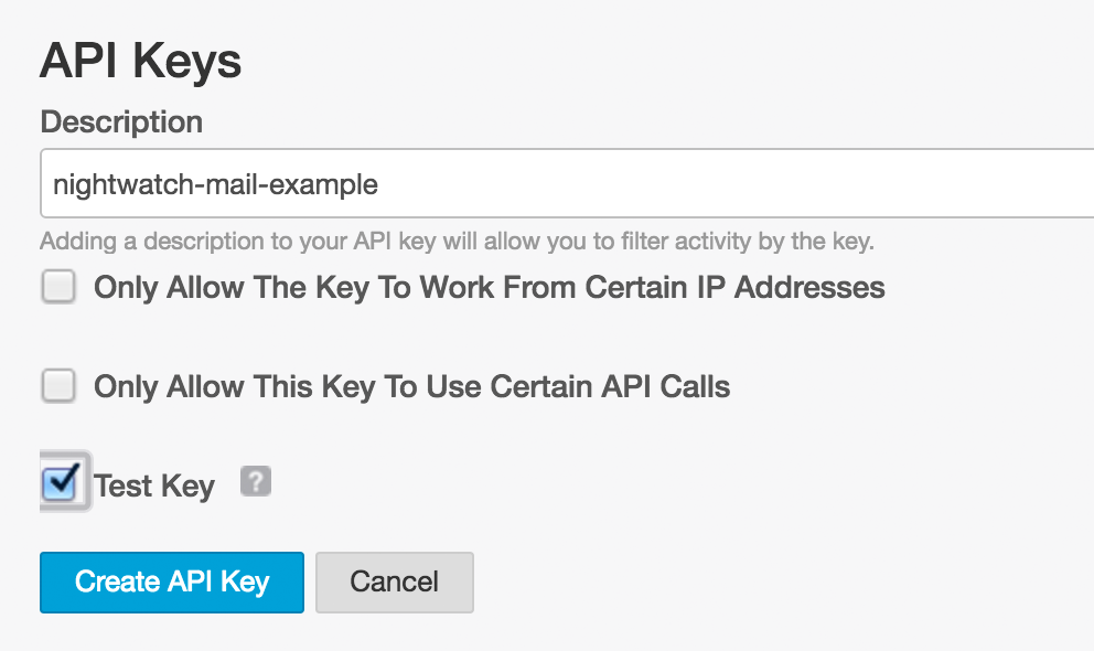 API Key